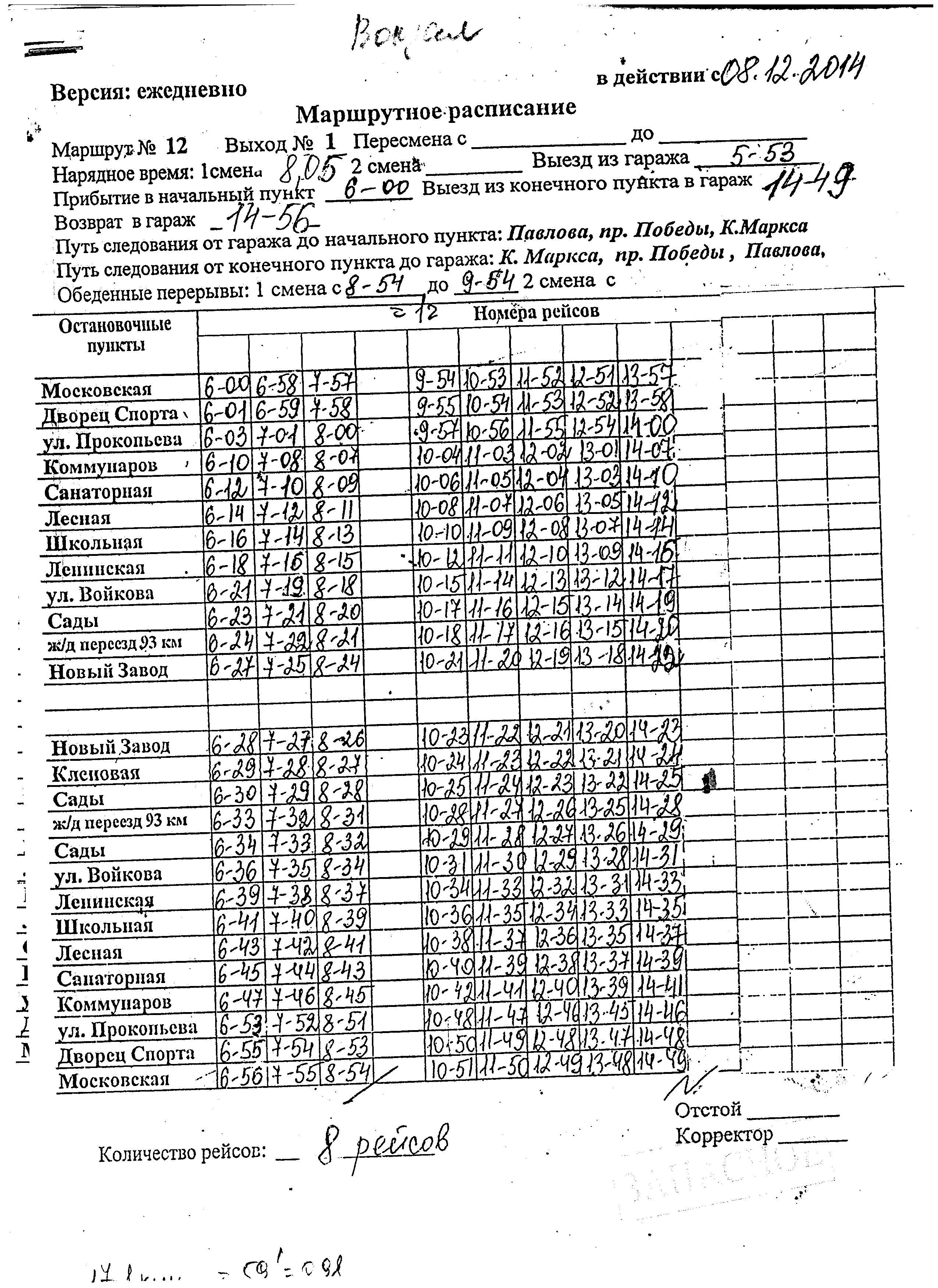 Расписание автобусов Копейск 10.
