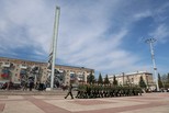 В Каменске-Уральском состоялся первый конкурс строя и песни «Равнение на подвиг»