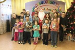 Молодежь ОАО «КУЗОЦМ» поздравила детей из детского дома с прошедшими праздниками