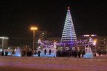 Главная елка Каменска-Уральского будет радовать детвору до 22 января