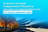 За девять месяцев Свердловский Росреестр поставил на кадастровый учет 5,5 тысяч машино-мест