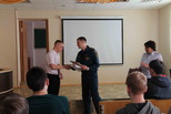 Александр Новоселов награжден Почетной грамотой спасателей