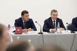 Евгений Куйвашев отметил высокий результат работы уральских промышленников по организации логистики и экспорта в новых экономических условиях