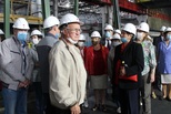 Ветераны города на ведущем предприятии цветной металлургии России…