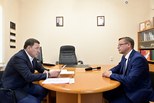 Евгений Куйвашев обсудил с главой Каменска-Уральского актуальные вопросы развития города
