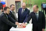 Денис Паслер вместе с главой Минтранса РФ Андреем Никитиным открыли модернизированный пункт пропуска через границу в Кольцово