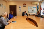 Алексей Герасимов встретился с зам министра социальной политики Свердловской области