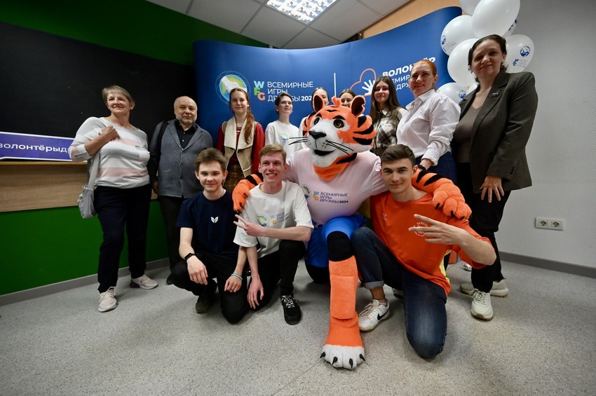 Первый ресурсный центр волонтёрской программы Игр дружбы открылся в Екатеринбурге