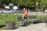 Утро понедельника в Каменске-Уральском начинается с большой уборки