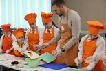 Кулинарный мастер-класс с олимпийским чемпионом по биатлону состоялся в центре образования «Аксиома»