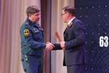 Алексей Герасимов поздравил пожарных с профессиональным праздником