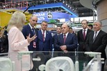 Денис Паслер на площадке ИННОПРОМ-2026 представил Михаилу Мишустину и гостям выставки промышленный потенциал региона