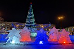 Темой новогоднего городка на площади Ленкома станет «Малахитовая шкатулка»