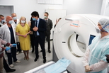 В городской клинической больнице 40 Екатеринбурга открылась новая очередь отделения лучевой диагностики с кабинетом КТ