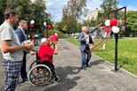Новая зона для занятий спортом людей с ограниченными возможностями создана в Каменске-Уральском