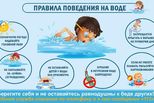 Соблюдайте правила безопасного поведения на водоемах!