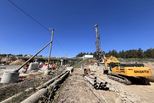 Перепуск движения на реконструируемом участке ЕКАД