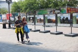 Виды Урала украсили пешеходную зону улицы Вайнера в Екатеринбурге