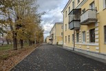 В центре Каменска-Уральского ремонтируют тротуар