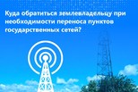 Куда обратиться землевладельцу при необходимости переноса пунктов государственных сетей