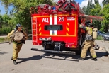 В Каменск-Уральском педагогическом колледже были проведены тренировочные пожарно-тактические учения.